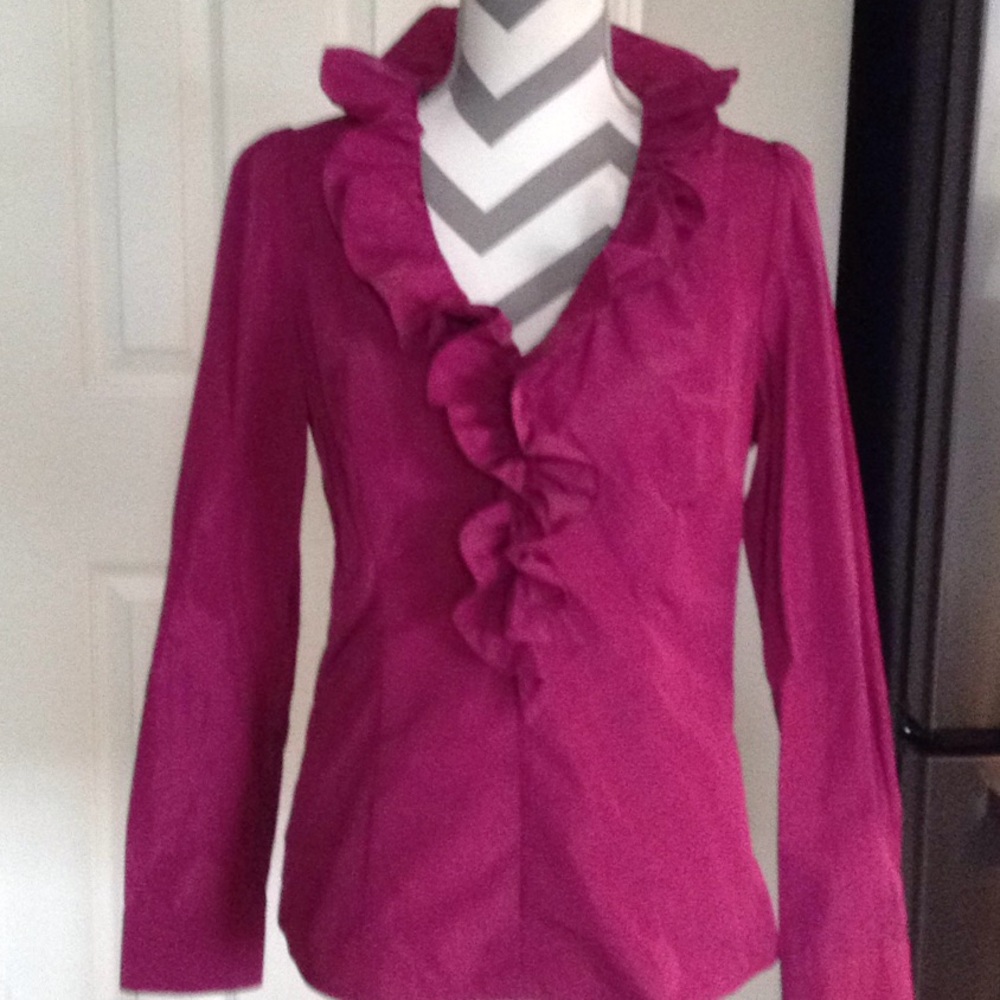 New ruffled top
